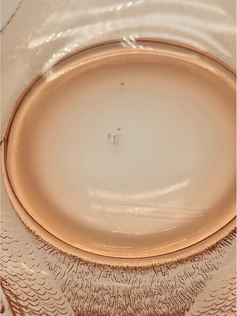 Pink Depression Glass Double Head Swan Candy Dish